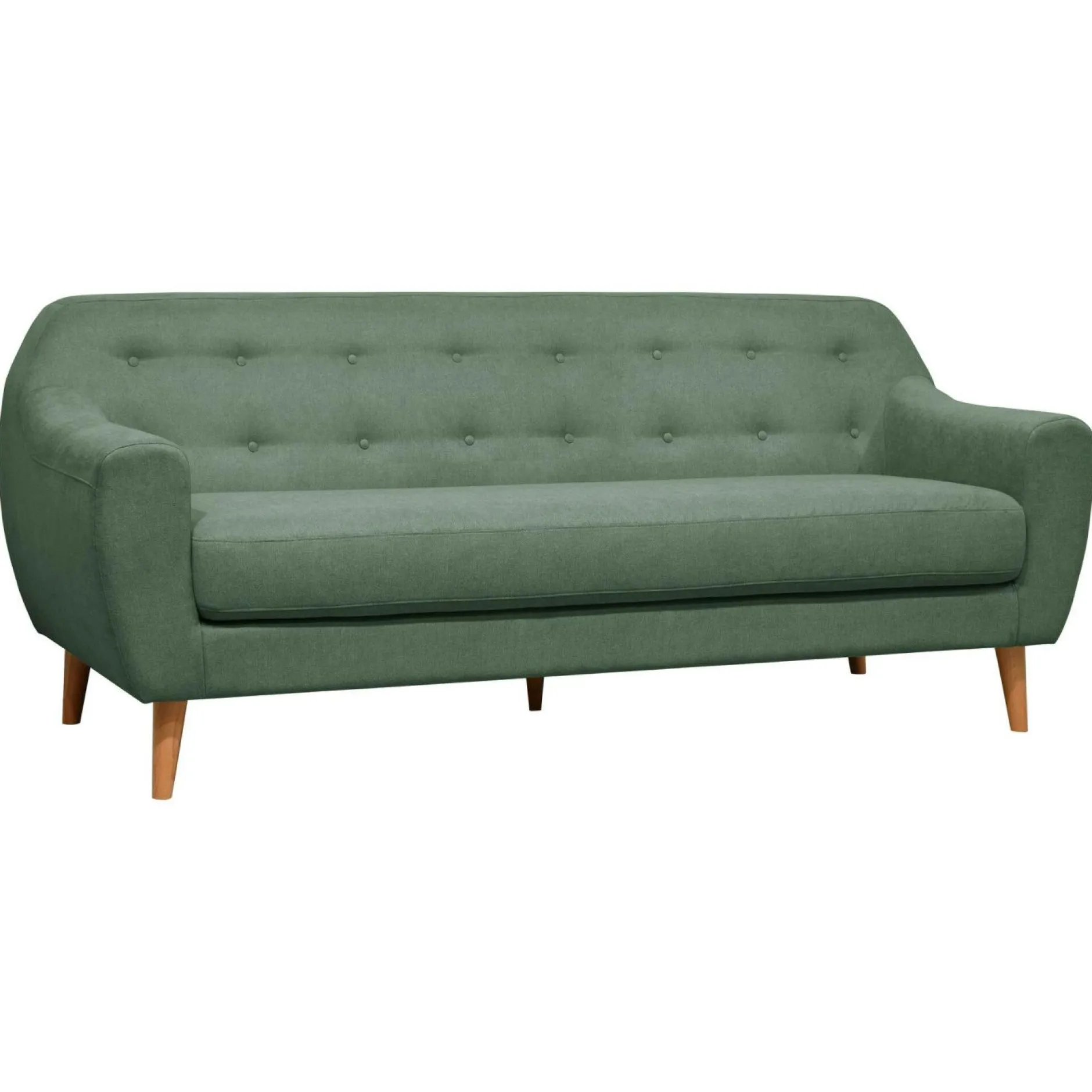 Canapés Fixes>Camif Canapé tissu Agathe - - 3 places Menthe