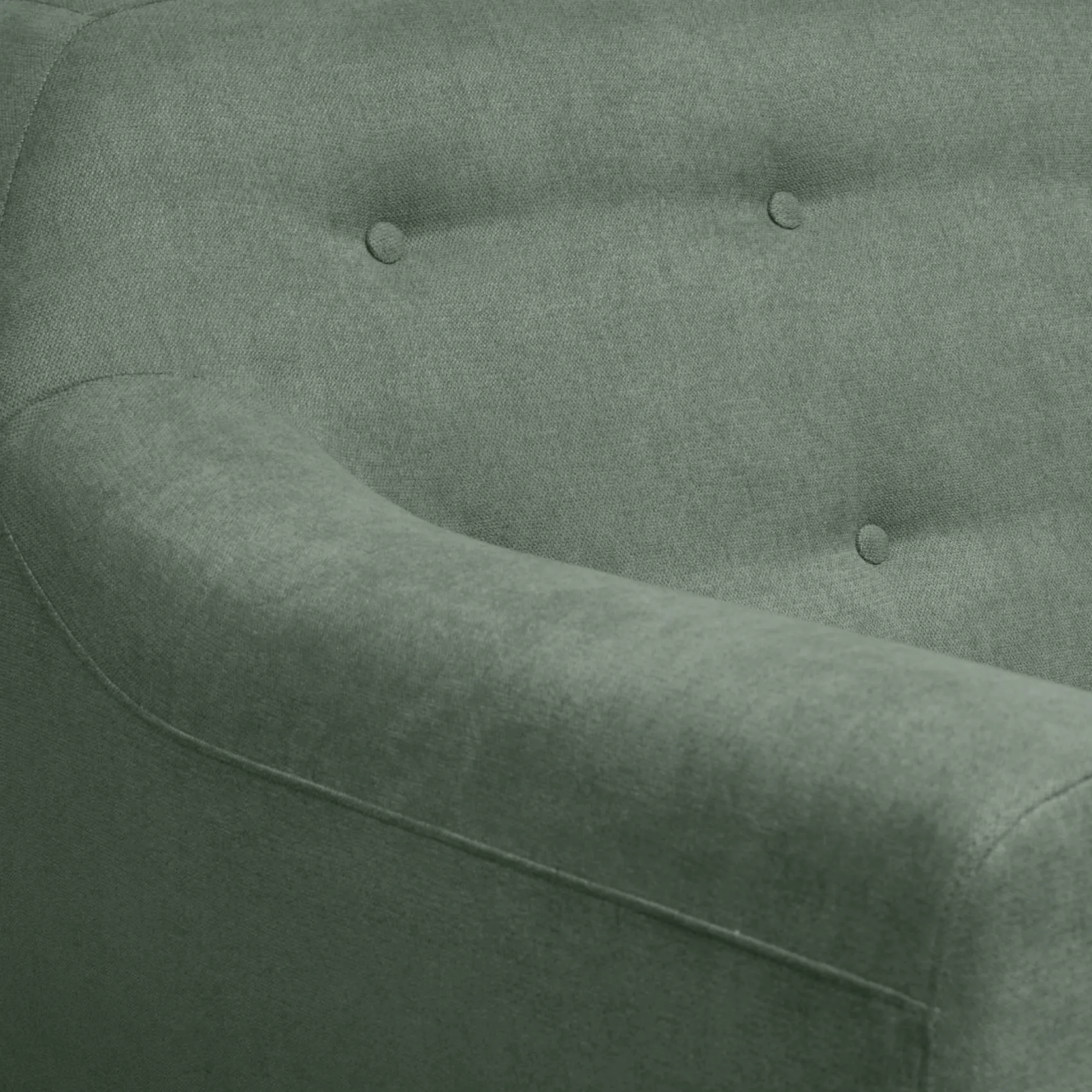 Canapés Fixes>Camif Canapé tissu Agathe - - 3 places Menthe