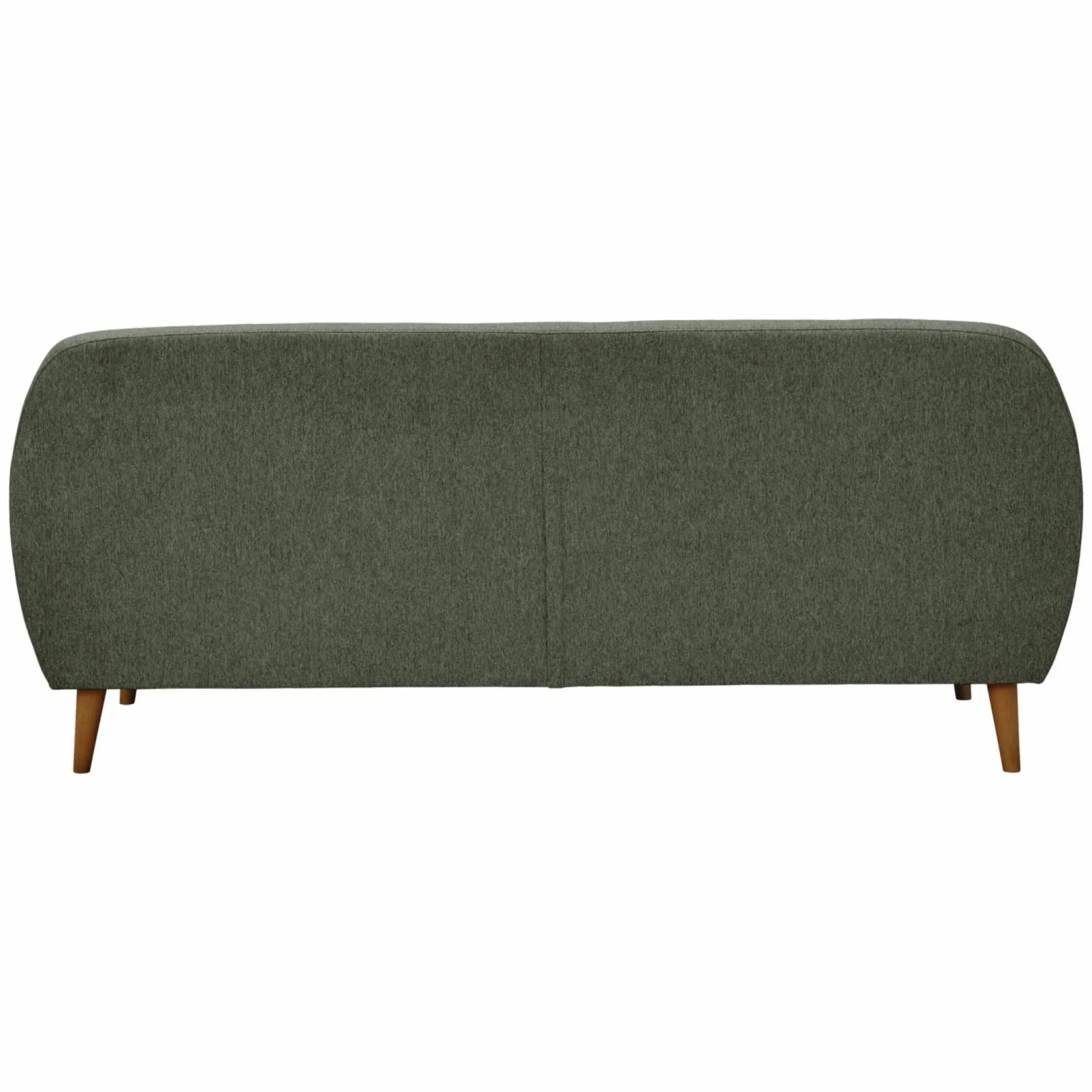 Canapés Droits|Canapés Fixes>Camif Canapé tissu Agathe - - 3 places Vert Mousse