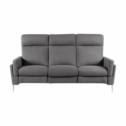 Canapés Fixes>Camif Canapé tissu Boston - - Grand 3 places Ardoise