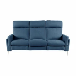 Canapés Fixes>Camif Canapé tissu Boston - - Grand 3 places Bleu Jean