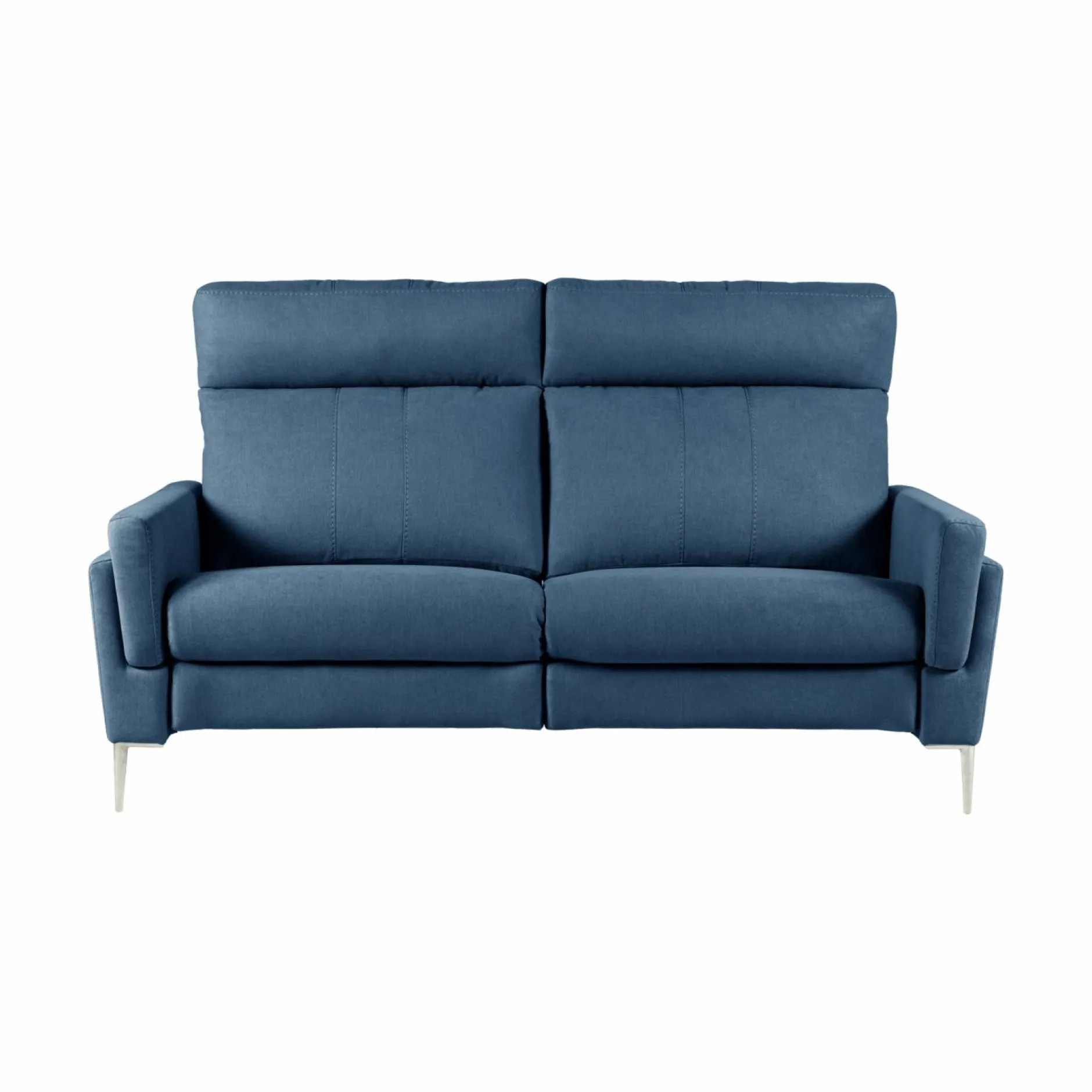 Canapés Fixes>Camif Canapé tissu Boston - - 3 places Bleu Jean