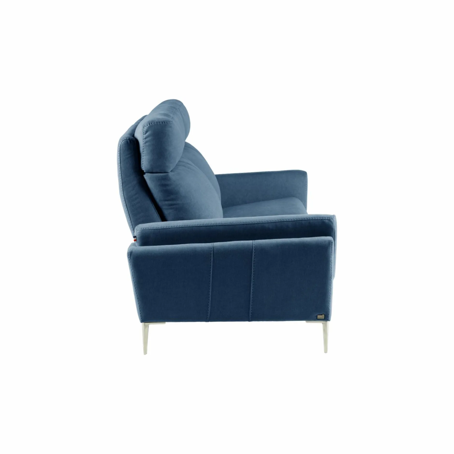 Canapés Fixes>Camif Canapé tissu Boston - - 3 places Bleu Jean