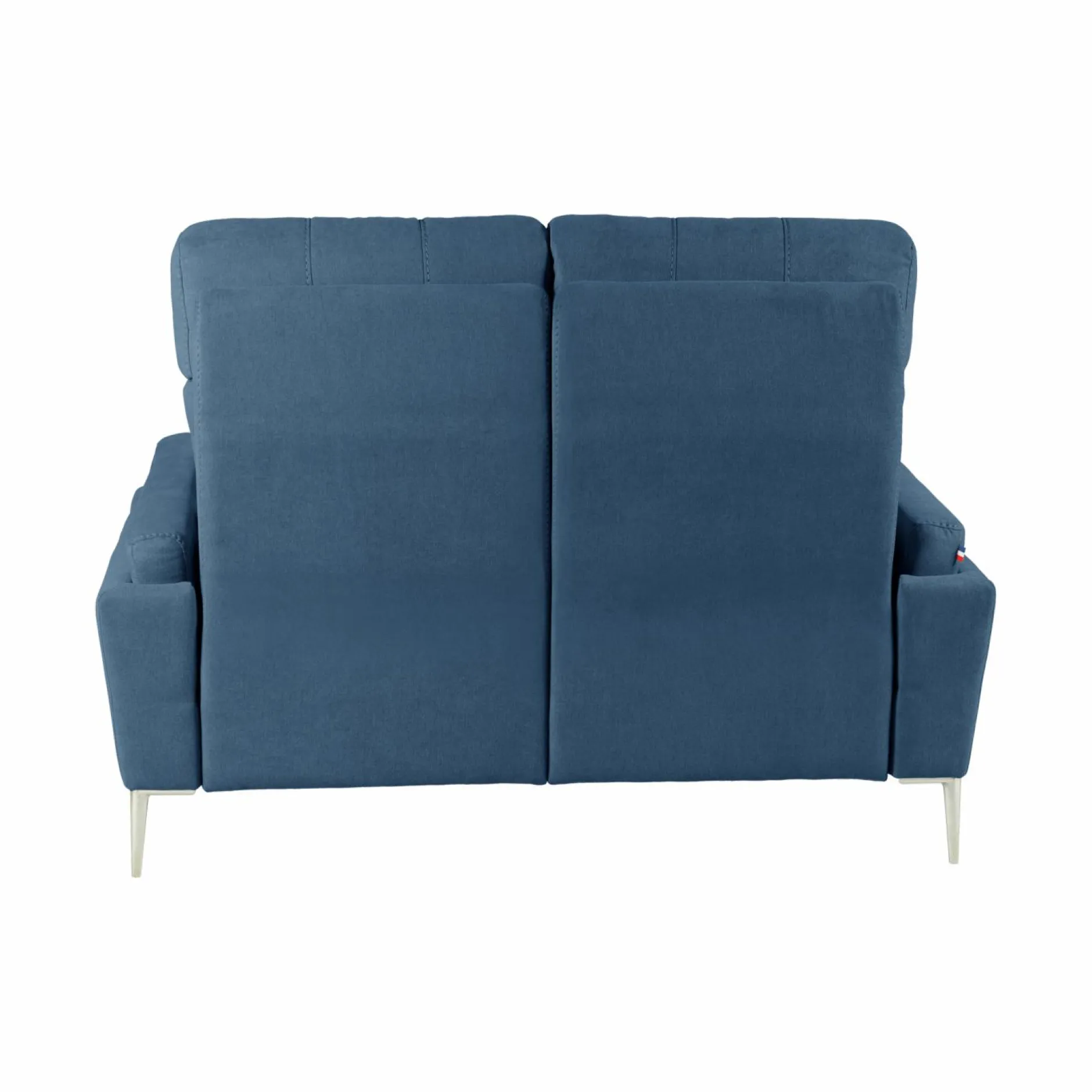 Canapés Fixes>Camif Canapé tissu Boston - - 2 places Bleu Jean