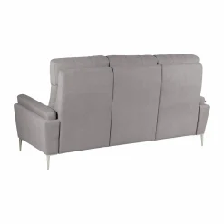 Canapés Fixes></noscript>Camif Canapé tissu Boston - - Grand 3 places Gris Clair