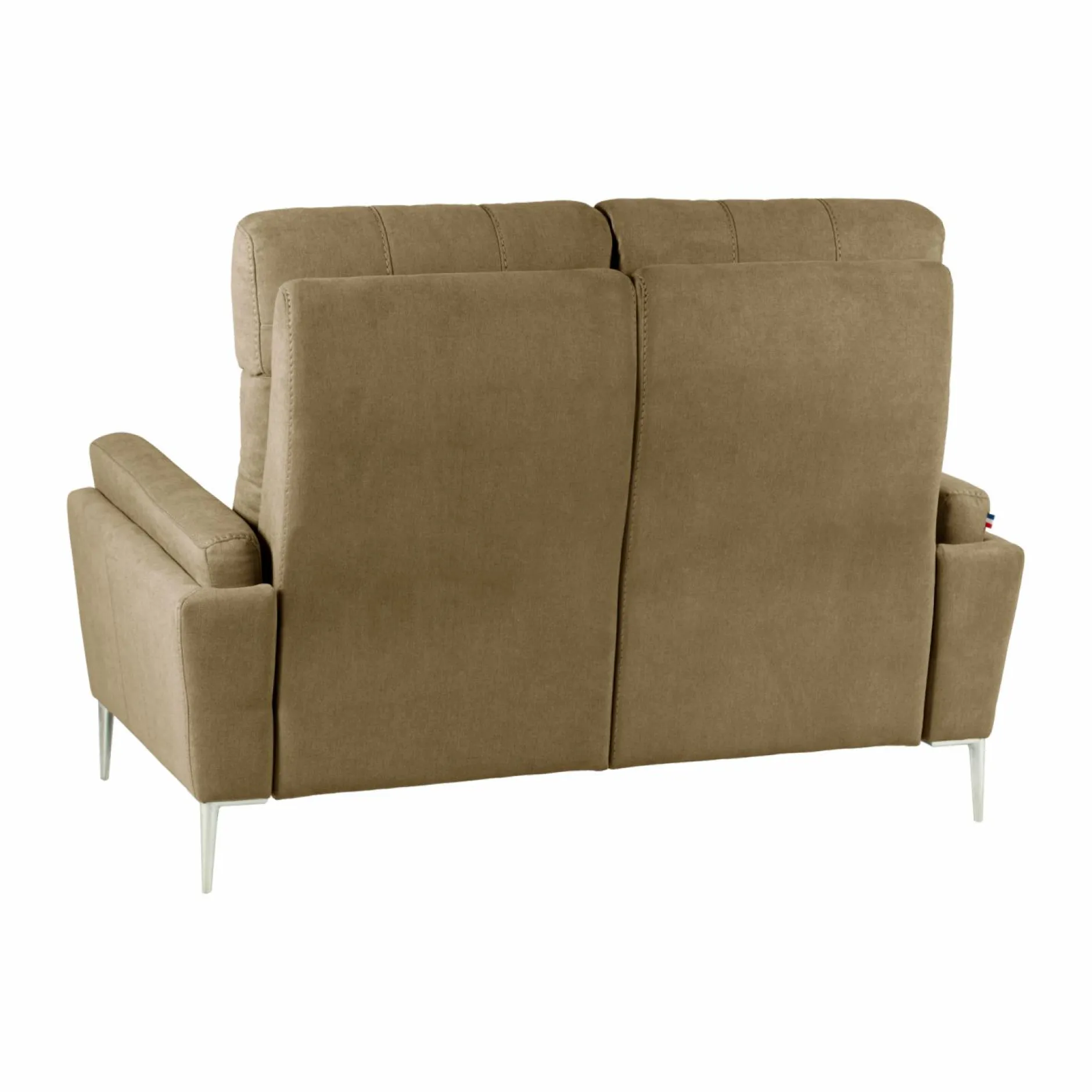 Canapés Fixes>Camif Canapé tissu Boston - - 2 places Kaki