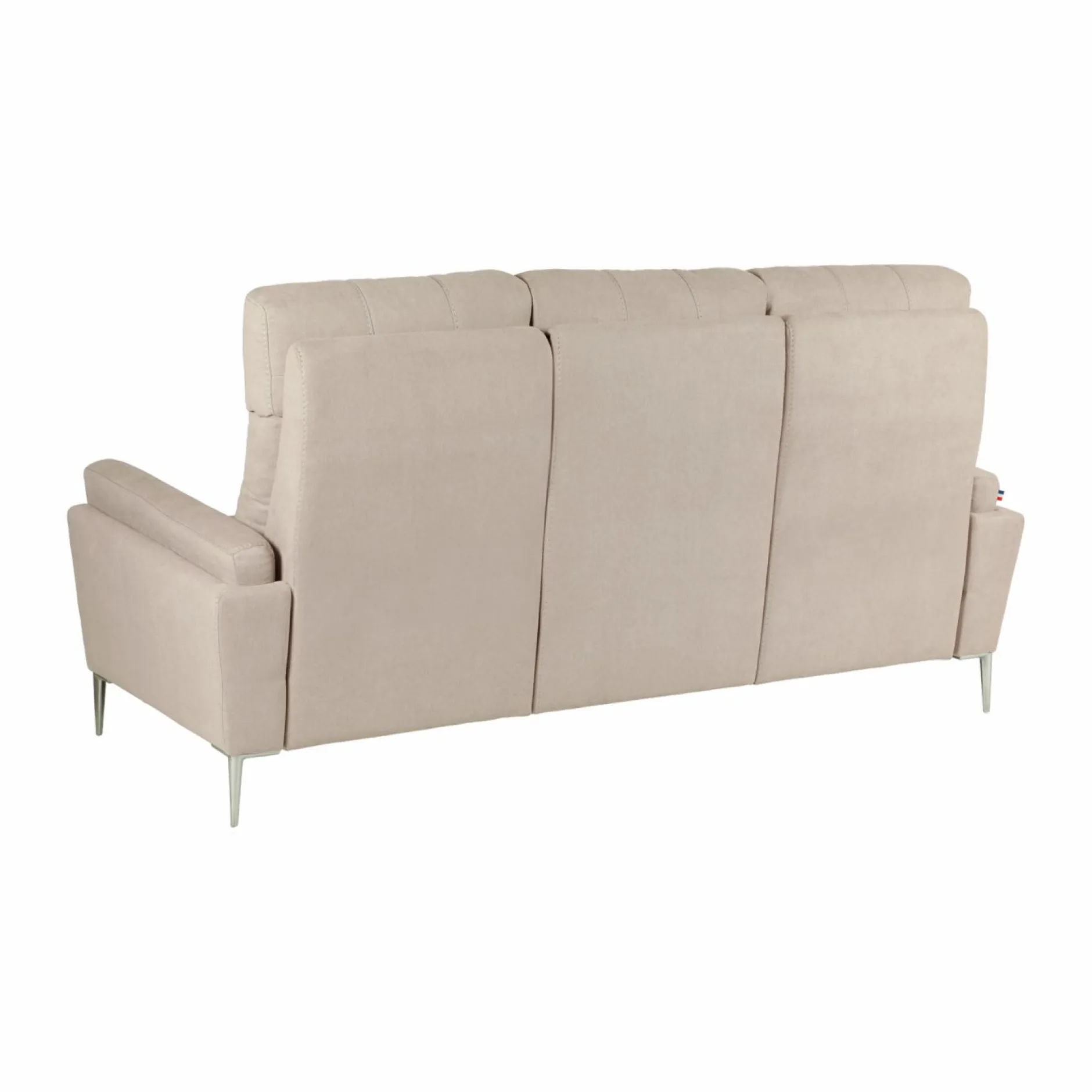 Canapés Fixes>Camif Canapé tissu Boston - - Grand 3 places Naturel