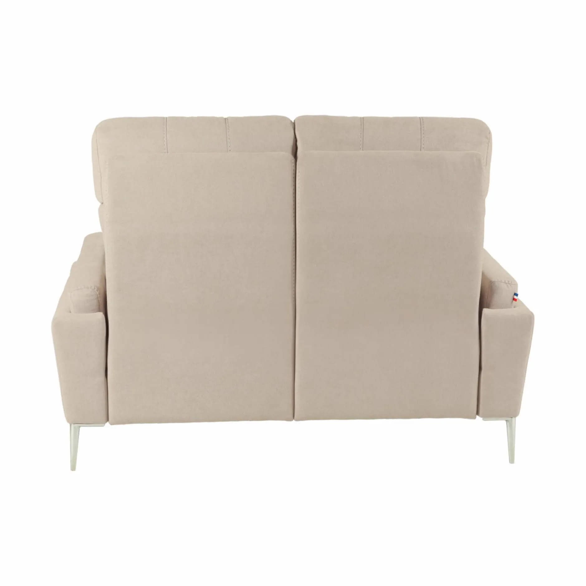 Canapés Fixes>Camif Canapé tissu Boston - - 2 places Naturel