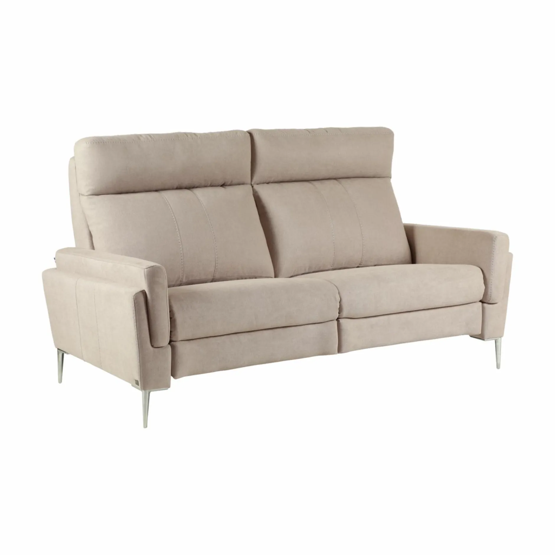 Canapés Fixes>Camif Canapé tissu Boston - - 3 places Naturel