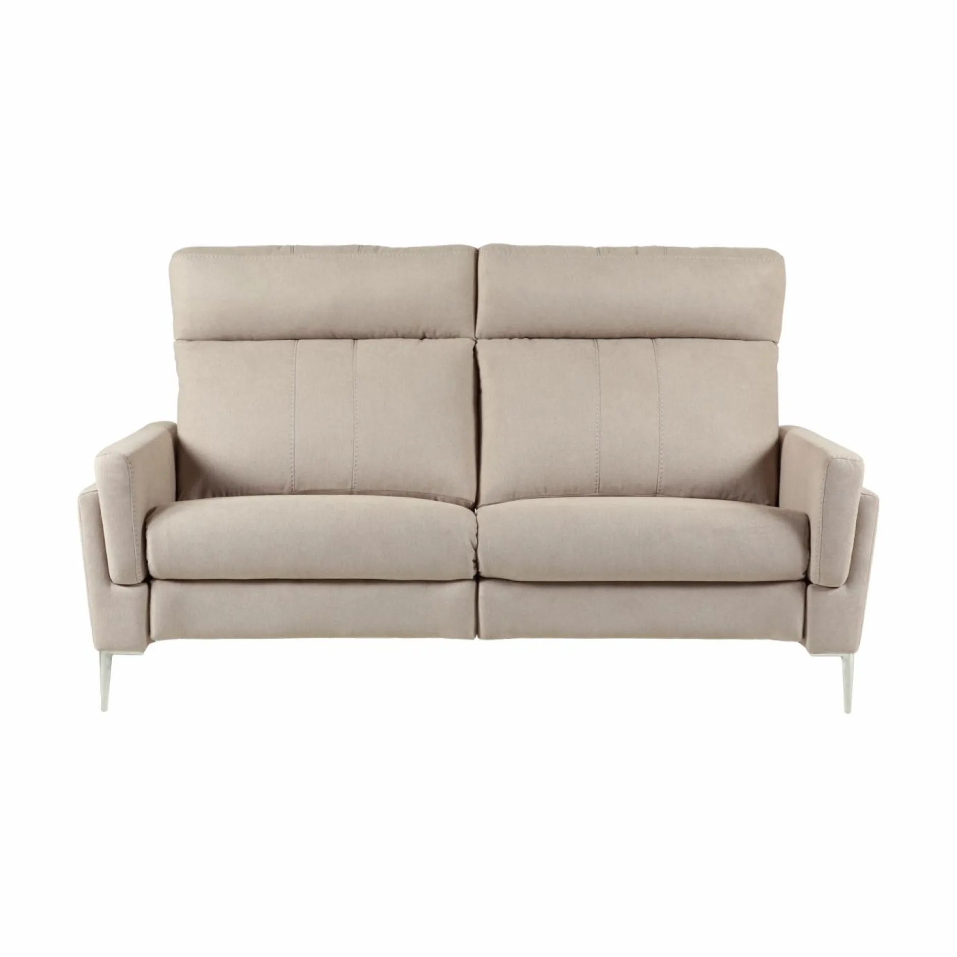 Canapés Fixes>Camif Canapé tissu Boston - - 3 places Naturel