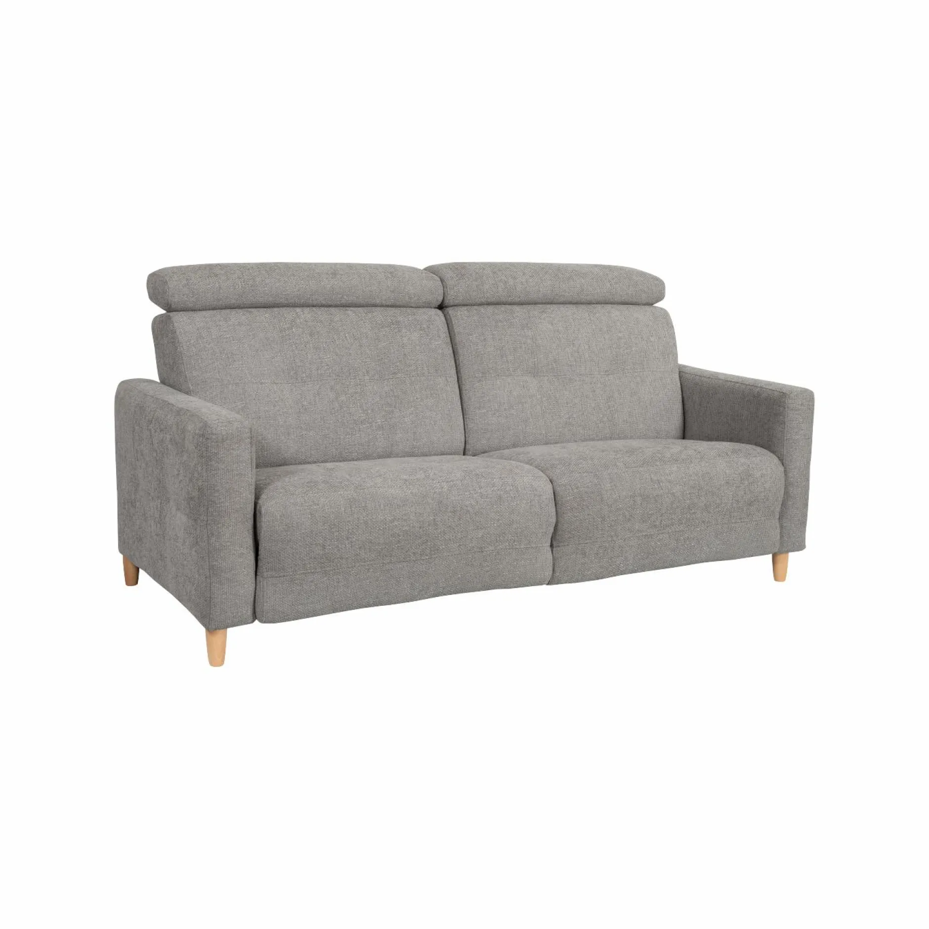 Canapés Fixes>Camif Canapé tissu Chambord - - 3 places Gris