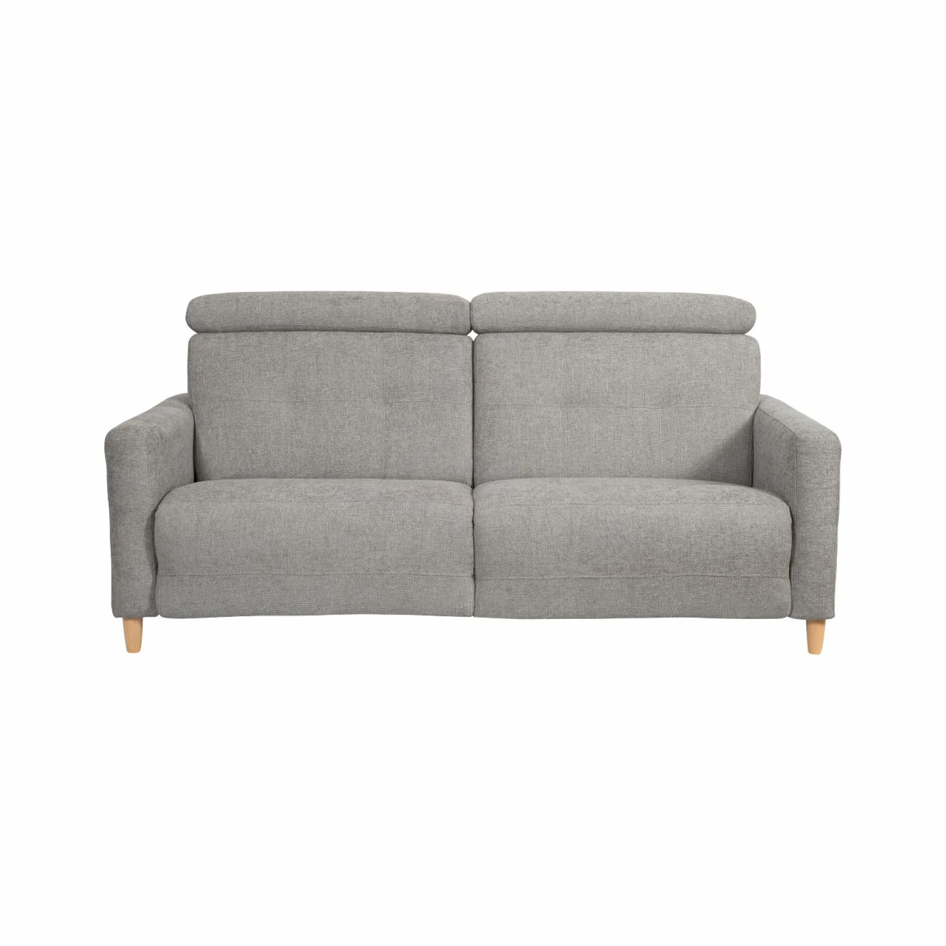 Canapés Fixes>Camif Canapé tissu Chambord - - 3 places Gris