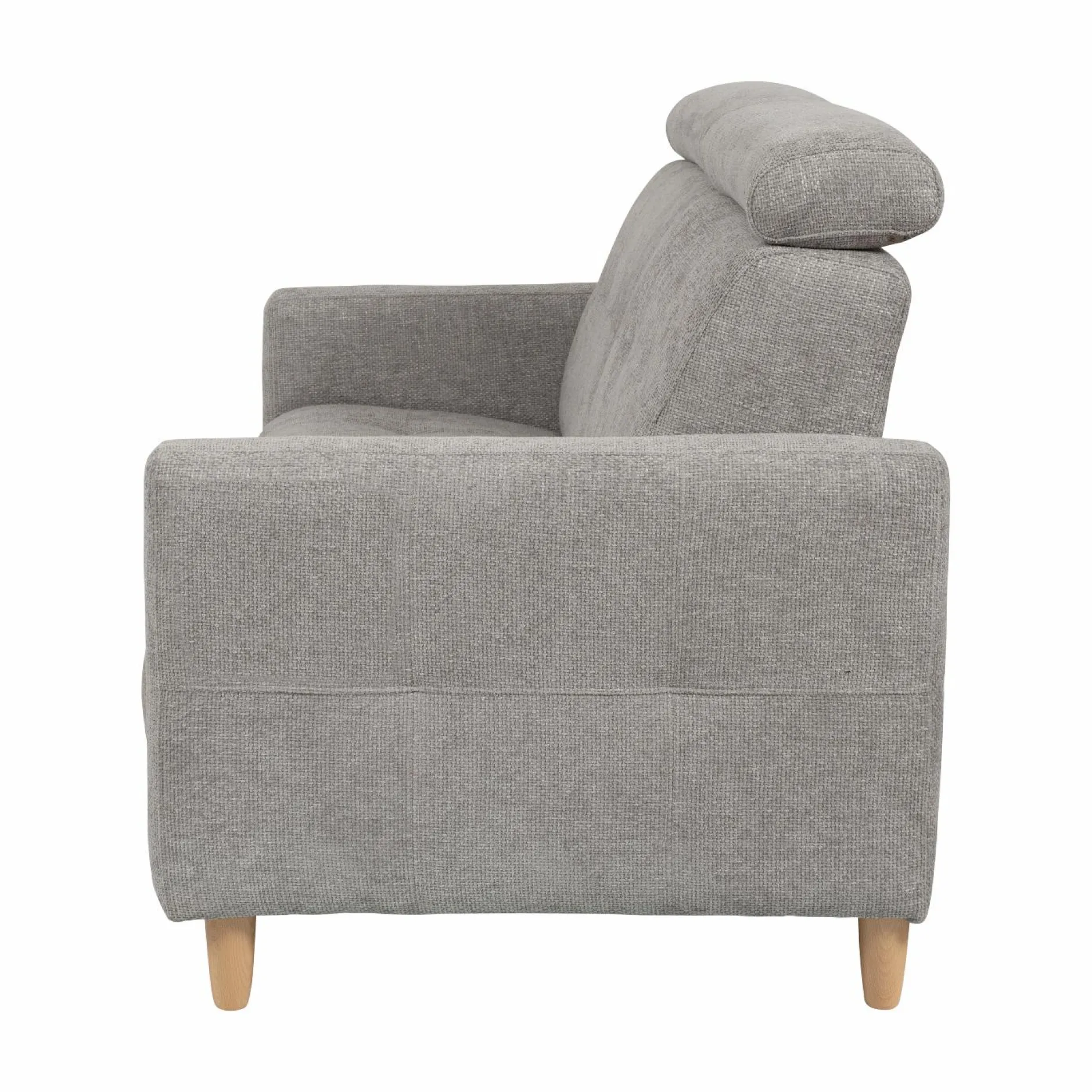 Canapés Fixes>Camif Canapé tissu Chambord - - 3 places Gris