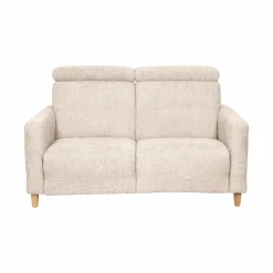 Canapés Fixes></noscript>Camif Canapé tissu Chambord - - 2 places Ivoire