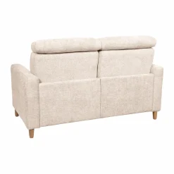 Canapés Fixes></noscript>Camif Canapé tissu Chambord - - 2 places Ivoire