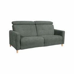 Canapés Fixes>Camif Canapé tissu Chambord - - Grand 2 places Lierre