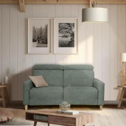 Canapés Fixes>Camif Canapé tissu Chambord - - 3 places Lierre