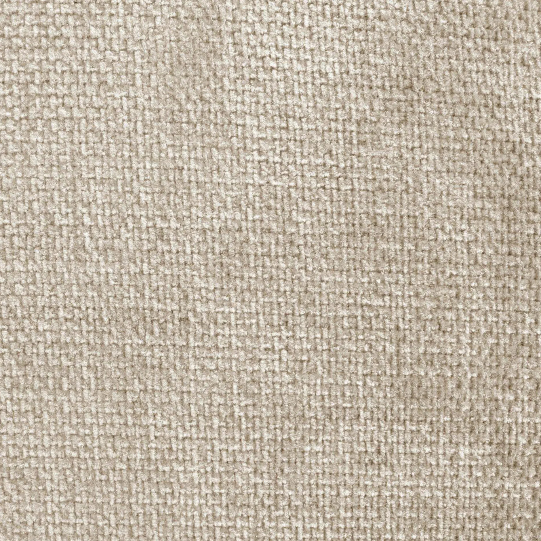 Canapés Droits|Canapés Fixes>Camif Canapé tissu chenillé Portimo - Ecru