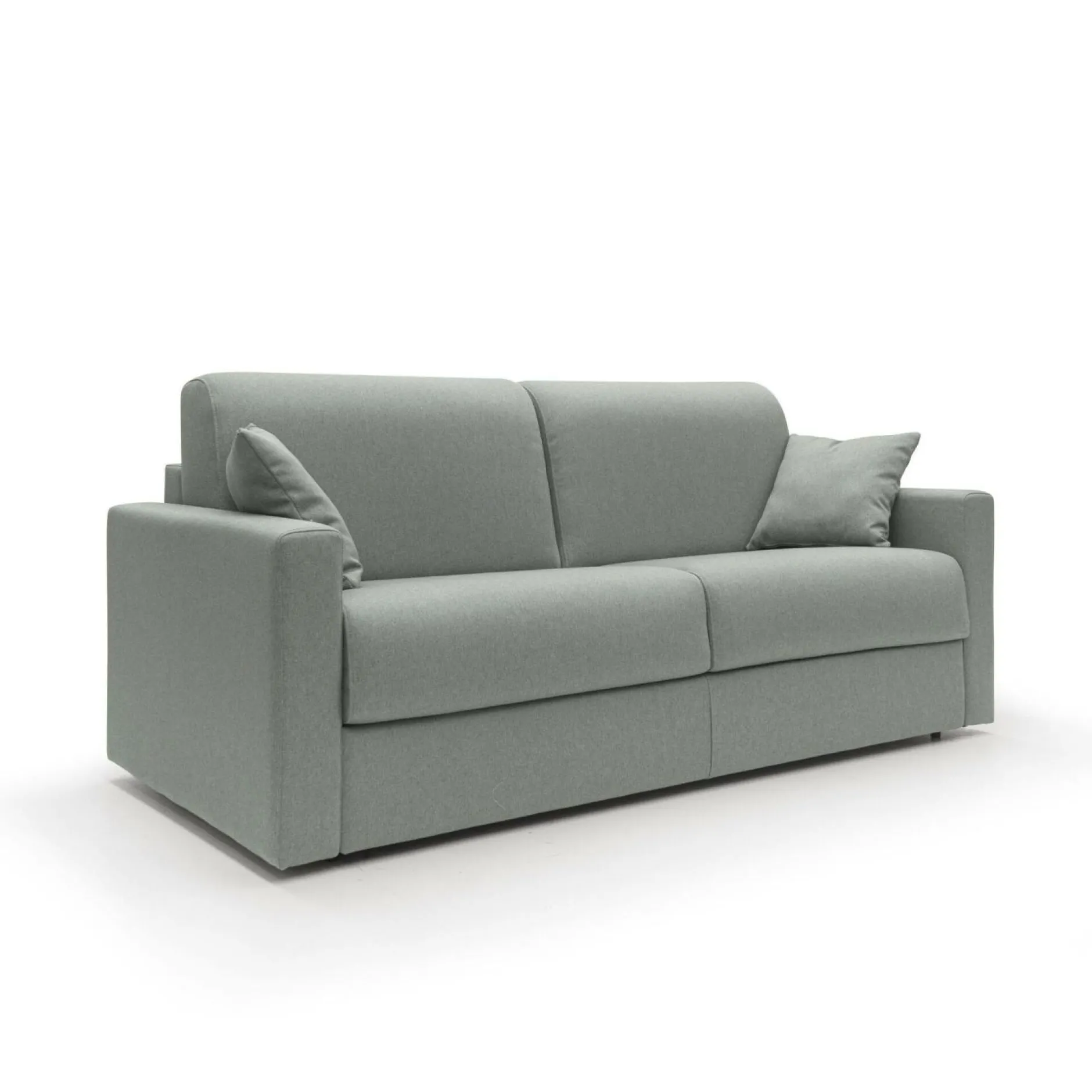 Canapés Droits|Canapés Fixes>Camif Canapé tissu déhoussable Aubin - - Grand 2 places Gris