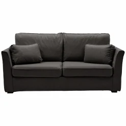 Canapés Droits|Canapés Fixes>Camif Canapé tissu déhoussable Marbella - - 4 places Gris Anthracite