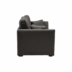 Canapés Droits|Canapés Fixes></noscript>Camif Canapé tissu déhoussable Marbella - - 4 places Gris Anthracite
