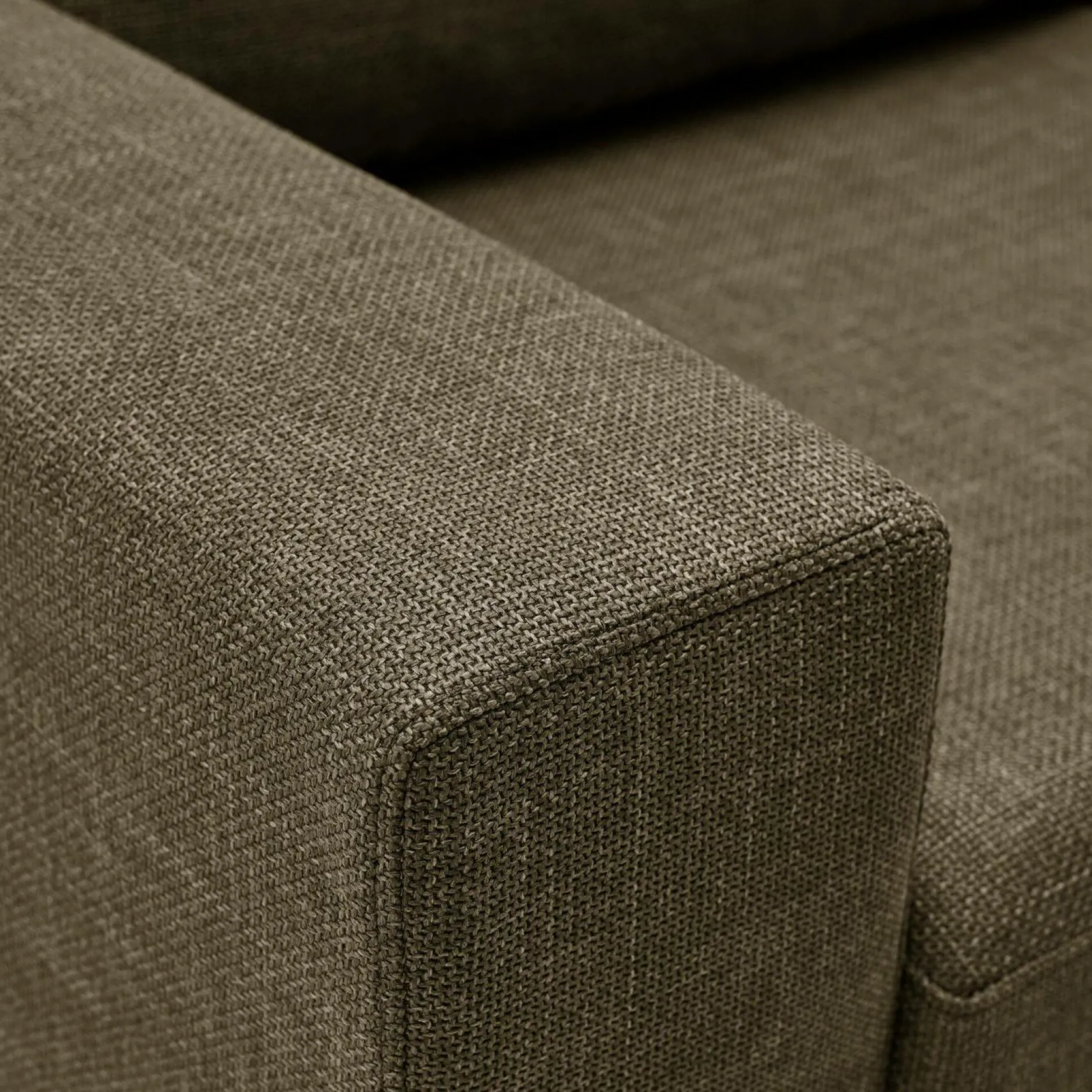 Canapés Fixes>Camif Canapé tissu déhoussable Morgan - - 2 places Vert Forêt