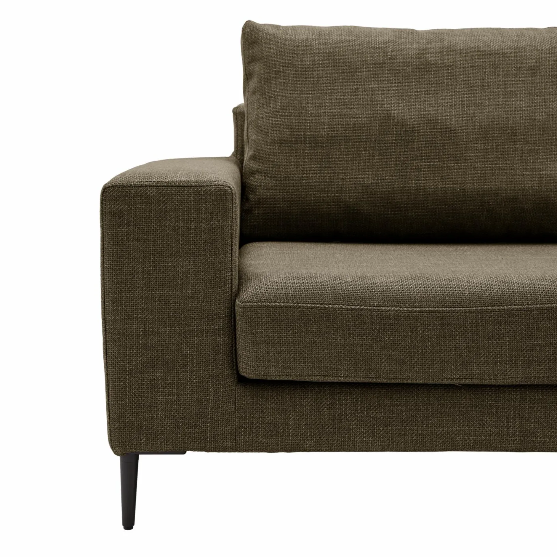 Canapés Fixes>Camif Canapé tissu déhoussable Morgan - - 2 places Vert Forêt