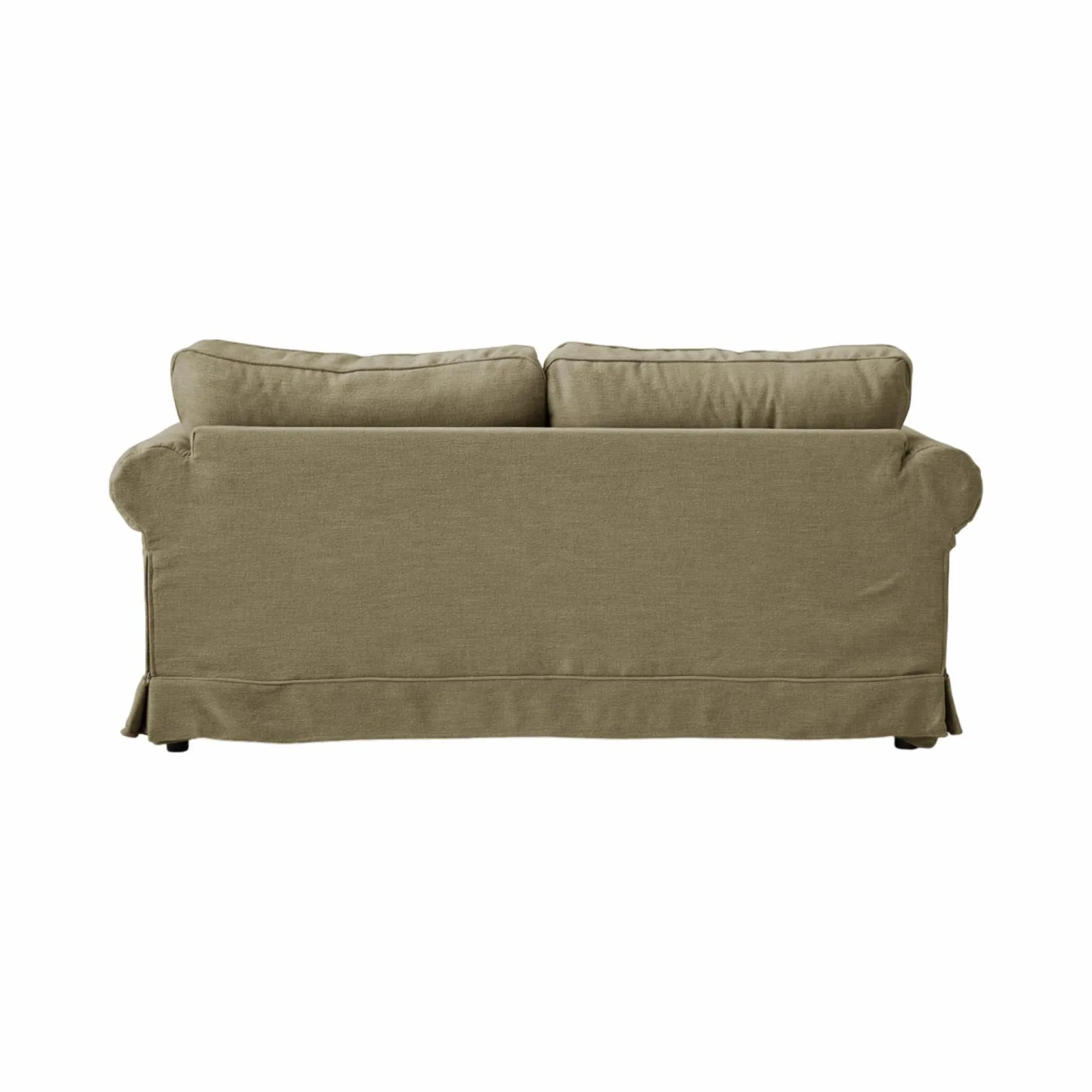 Canapés Fixes>Camif Canapé tissu déhoussable Naxos - - 4 places Vert Olive