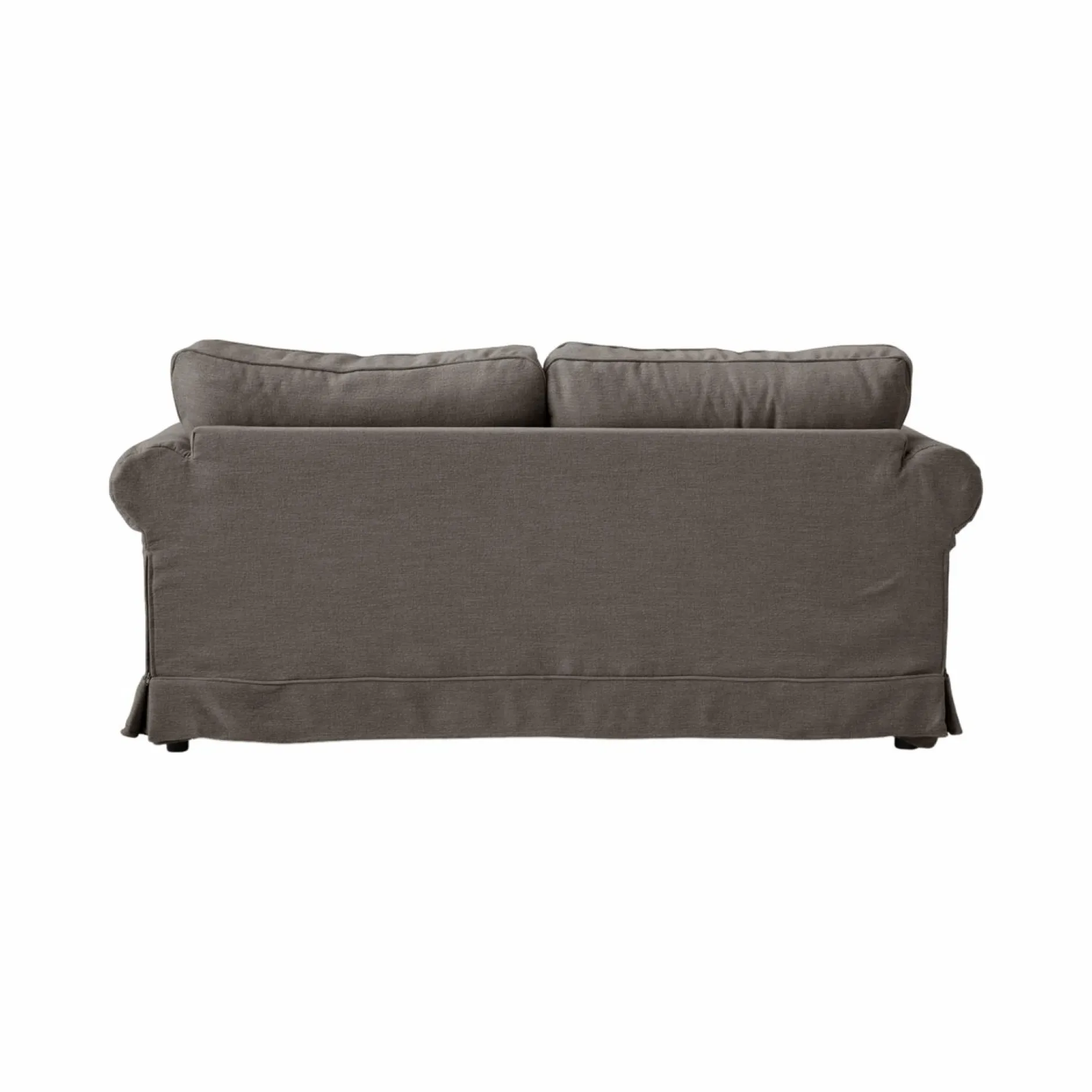 Canapés Fixes>Camif Canapé tissu déhoussable Naxos - - 2 places Gris Souris