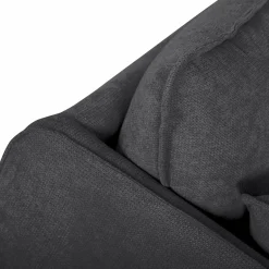 Canapés Droits|Canapés Fixes></noscript>Camif Canapé tissu Oden - - 2 places Carbone