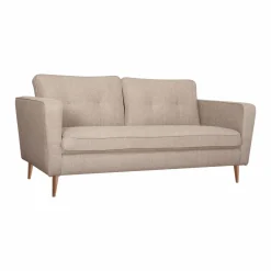 Canapés Fixes>Camif Canapé tissu Ondine - - 3 places Crème
