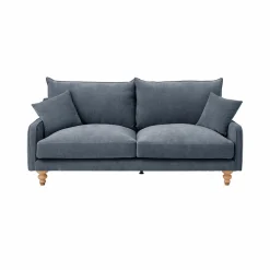 Canapés Fixes>Camif Canapé tissu Orso - - 2 places Bleu