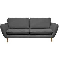 Canapés Fixes>Camif Canapé tissu Persson - - 3 places Anthracite