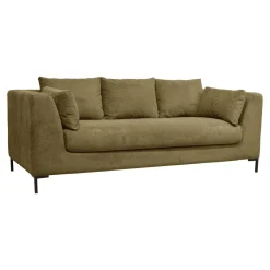 Canapés Droits|Canapés Fixes>Camif Canapé tissu Pornic - - 2 places Olive