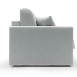 Canapés Fixes></noscript>Camif Canapé tissu recyclé déhoussable Aubin - - Grand 2 places Gris Clair