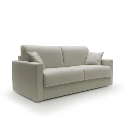 Canapés Fixes>Camif Canapé tissu recyclé déhoussable Aubin - - 3 places Lin