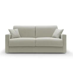 Canapés Fixes>Camif Canapé tissu recyclé déhoussable Aubin - - 3 places Lin