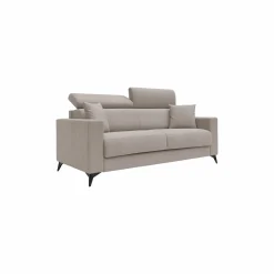 Canapés Fixes>Camif Canapé tissu recyclé déhoussable Alden - - Grand 2 places Lin