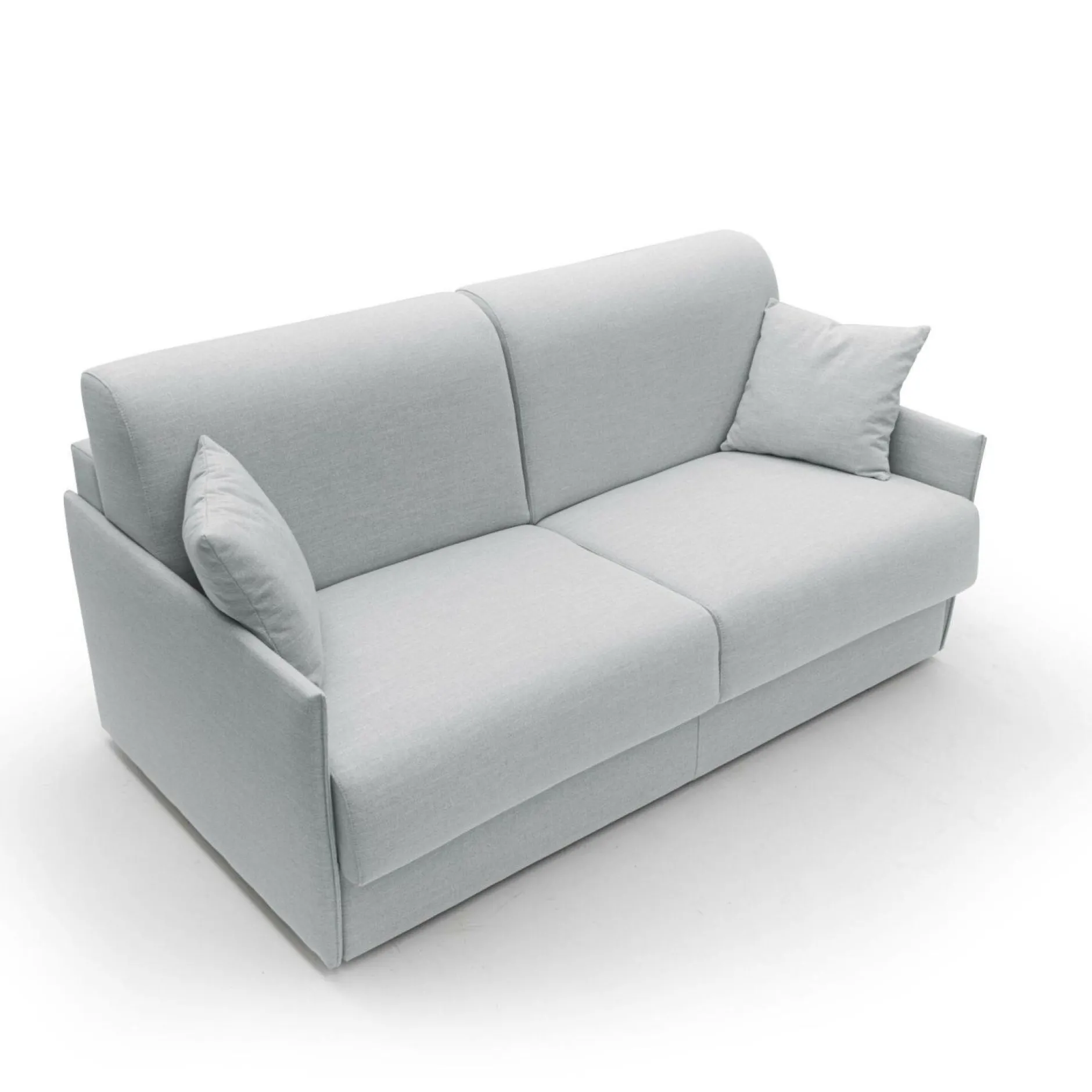 Canapés Fixes>Camif Canapé tissu recyclé déhoussable Arthur - - 3 places Gris Clair