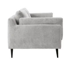 Canapés Droits|Canapés Fixes></noscript>Camif Canapé tissu recyclé Olivier - - 3 places Gris Clair