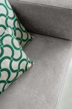 Canapés Droits|Canapés Fixes></noscript>Camif Canapé tissu recyclé Olivier - - 4 places Gris Clair