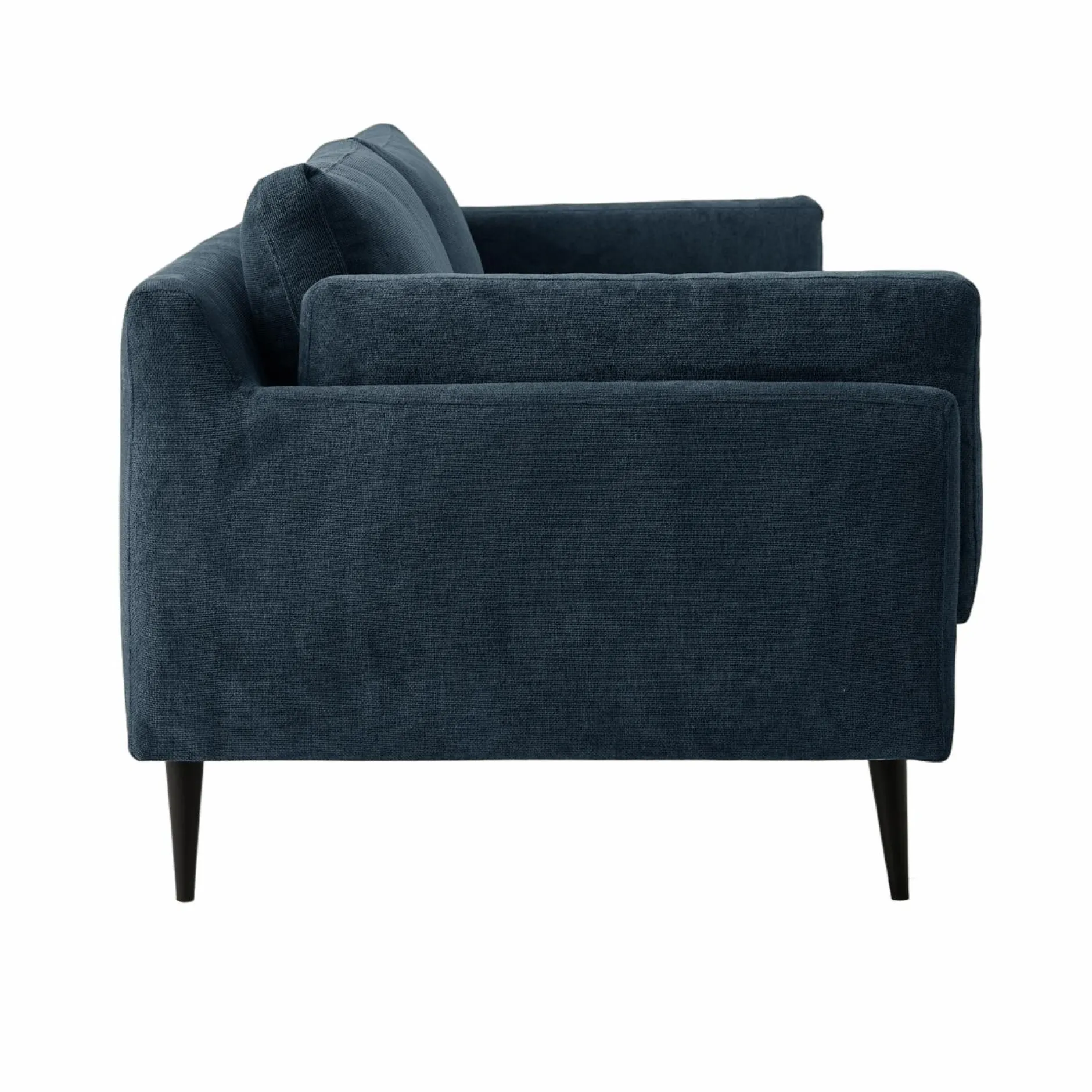 Canapés Droits|Canapés Fixes>Camif Canapé tissu recyclé Olivier - - 2 places Bleu