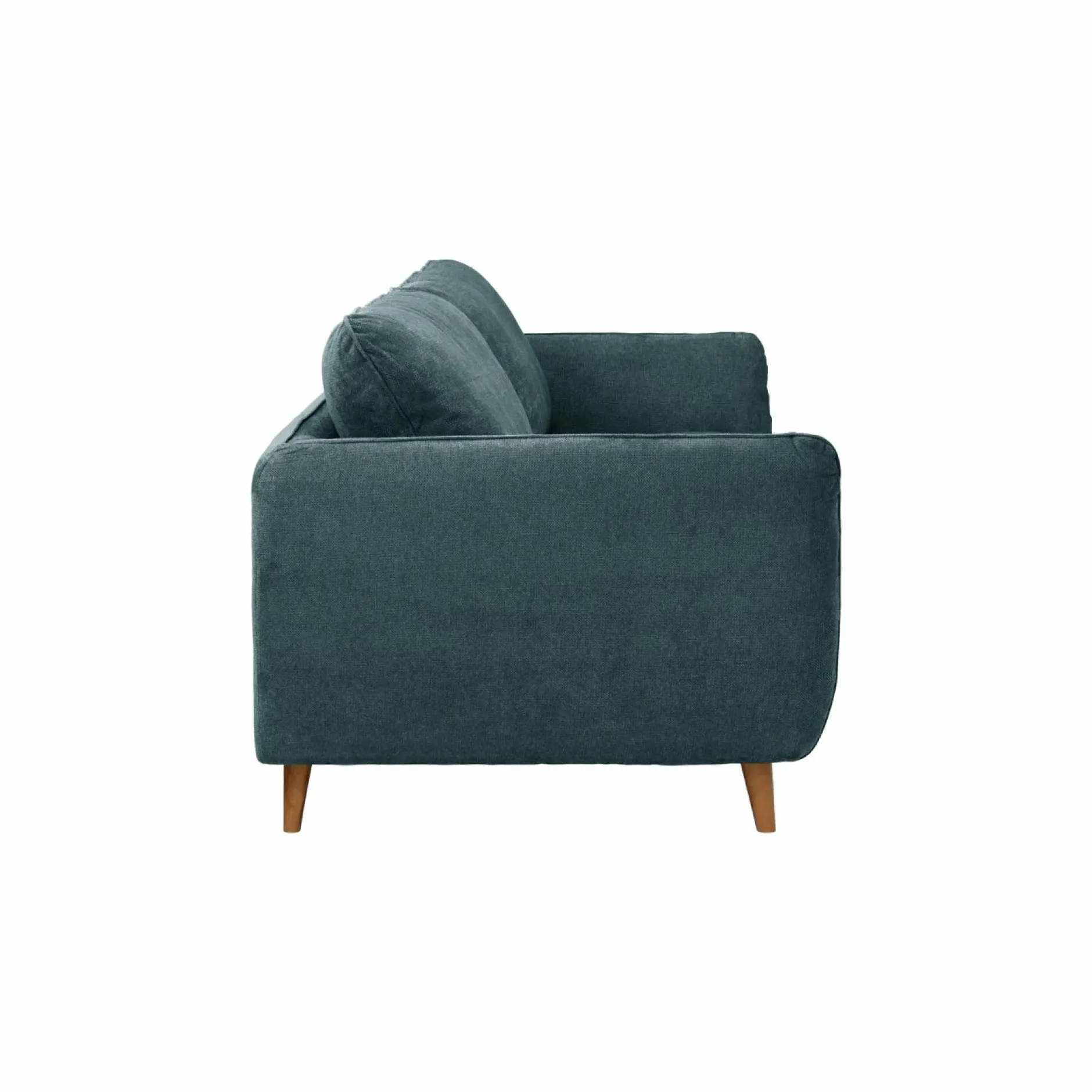 Canapés Fixes|Canapés Droits>Camif Canapé tissu structuré Persson - - 3 places Océan