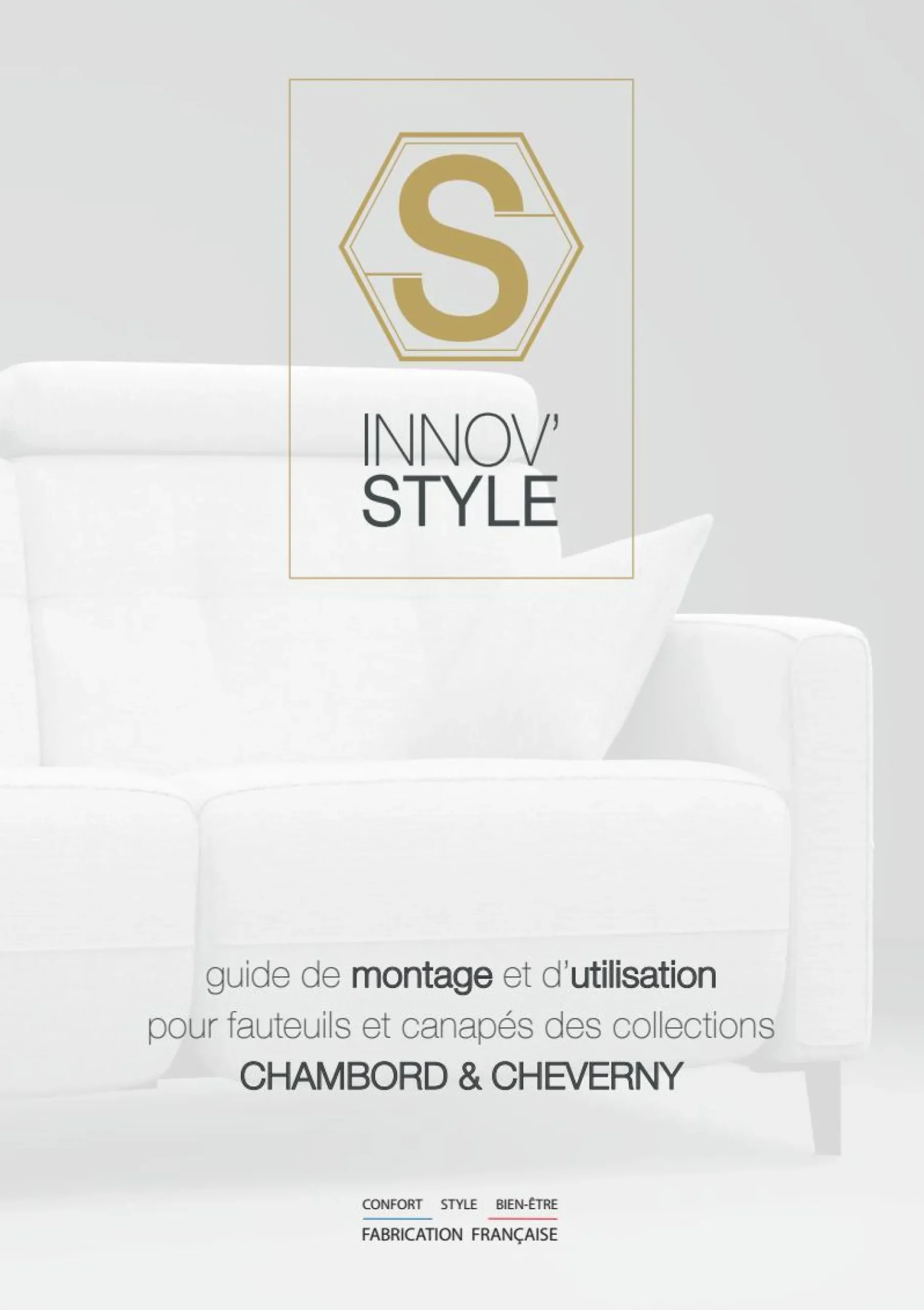 Canapés Fixes>Camif Canapé velours Cheverny - - 3 places Rouille