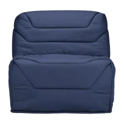 Bz>Camif Chauffeuse BZ tissu matelas 12 cm Gavroche - Bleu