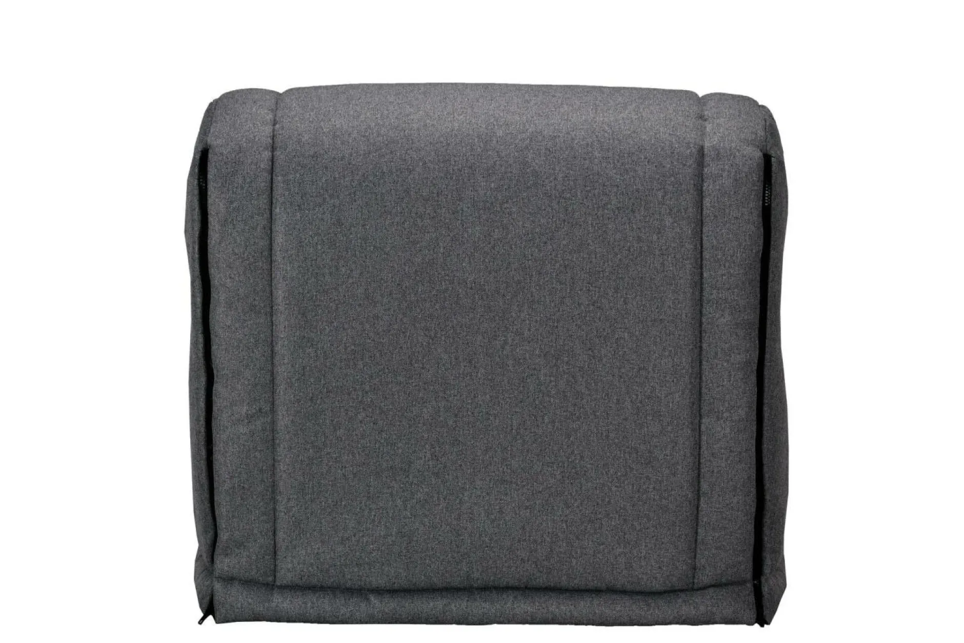 Bz>Camif Chauffeuse BZ tissu matelas 12 cm Grace - Gris Foncé