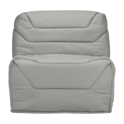 Bz>Camif Chauffeuse BZ tissu matelas 12 cm Gavroche - Gris