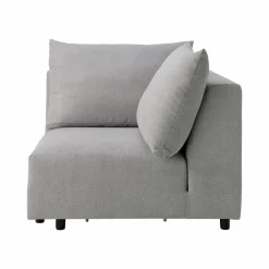 Canapés Modulables>Camif Chauffeuse d'angle pour canapé modulable Solal - Gris