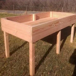 Carrés De Potager>Camif C.I.H.B. Table Potagère Rectangulaire 320 L en Bois Naturel