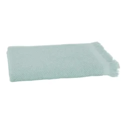 Serviettes De Bain>Camif CLARYSSE Drap de bain lin Lise - - Drap de bain 70 x 140 cm Bleu Ciel